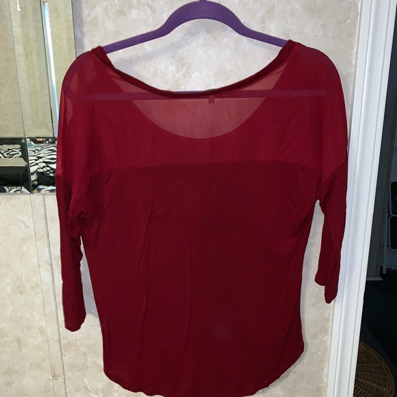 Charlotte Russe 3/4 sleeve shirt - Picture 2 of 3
